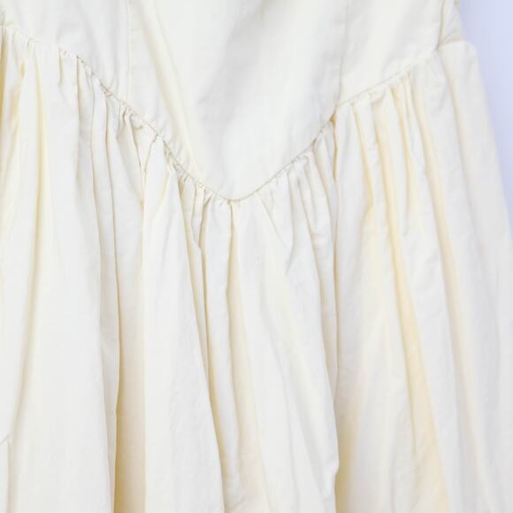 Ronny Kobo Collective Yellow Corset Midi Dress Size 0 - Picture 6 of 9